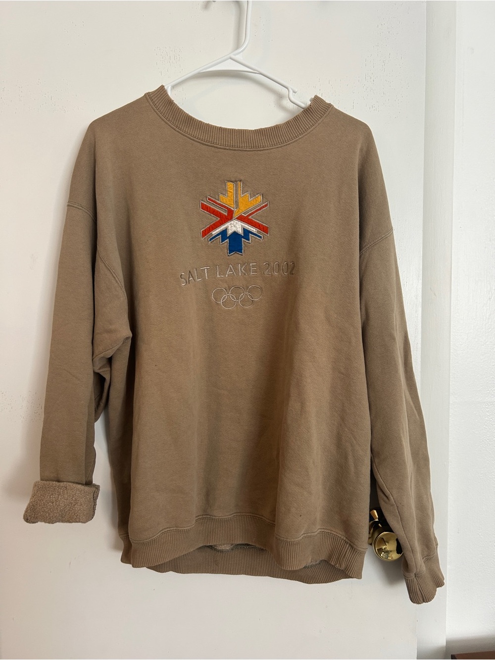 Vintage Embroidered Crewneck Salt Lake City 2002 Olympics